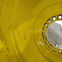 44"W x 46"D, John Deere Yellow 20-Hole Formed Plate , 1.25" Offset