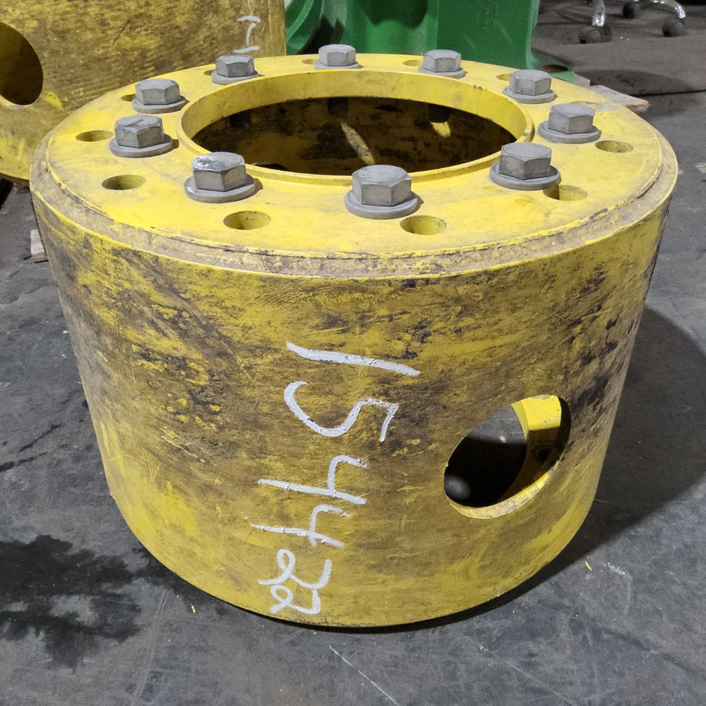 12 to 10-Hole 13"L Sprayer Extension, John Deere Yellow