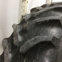 480/80R38 Goodyear Farm Dyna Torque Radial R-1 on John Deere Yellow 10-Hole Formed Plate W/Weight Holes 45%