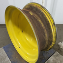 16"W x 42"D, John Deere Yellow 10-Hole Dolly Dual , -13.38" Offset