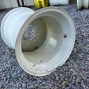 18"W x 16.1"D, New Holland White 8-Hole Spun Disc