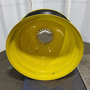 18"W x 42"D, John Deere Yellow 20-Hole Dolly Dual , -15.12" Offset