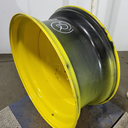18"W x 42"D, John Deere Yellow 20-Hole Dolly Dual , -15.12" Offset