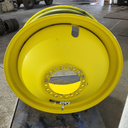 18"W x 42"D, John Deere Yellow 20-Hole Dolly Dual , -15.12" Offset