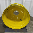 18"W x 42"D, John Deere Yellow 20-Hole Dolly Dual , -15.12" Offset