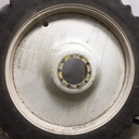 380/90R54 Firestone Radial 9000 R-1W on John Deere Yellow 10-Hole Spun Disc 55%
