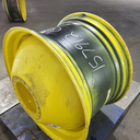 23"W x 38"D, John Deere Yellow 20-Hole Dolly Dual , -16.38" Offset