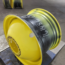 23"W x 38"D, John Deere Yellow 20-Hole Dolly Dual , -16.38" Offset