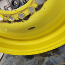 23"W x 38"D, John Deere Yellow 20-Hole Dolly Dual , -16.38" Offset