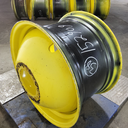 23"W x 38"D, John Deere Yellow 20-Hole Dolly Dual , -16.38" Offset