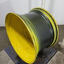 23"W x 38"D, John Deere Yellow 20-Hole Dolly Dual , -16.38" Offset