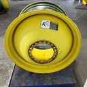 23"W x 38"D, John Deere Yellow 20-Hole Dolly Dual , -16.38" Offset