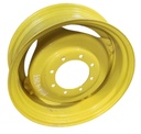 10"W x 28"D, John Deere Yellow 8-Hole Stub Disc (groups of 2 bolts) , 1.94" Offset