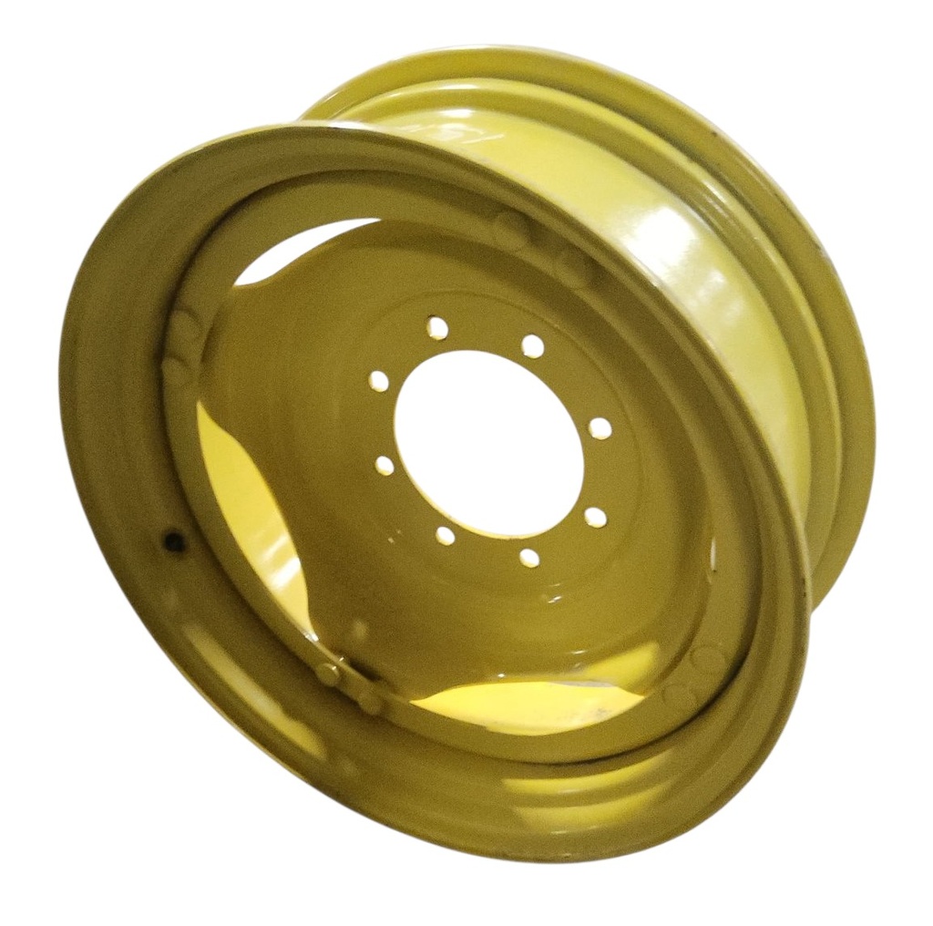 10"W x 28"D, John Deere Yellow 8-Hole Stub Disc (groups of 2 bolts) , 1.94" Offset