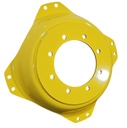 8-Hole Stub Disc (groups of 2 bolts) Center for 28" Rim, John Deere Yellow