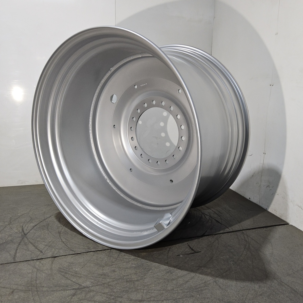 25"W x 42"D, Case IH Silver Mist 18-Hole Formed Plate , -7.75" Offset