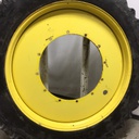 380/90R54 Titan Farm TT49V Radial R-1W on John Deere Yellow 12-Hole Stub Disc 55%