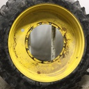 380/90R54 Firestone Radial 9000 R-1W on John Deere Yellow 12-Hole Stub Disc 55%