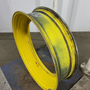 10"W x 38"D, John Deere Yellow 12-Hole Stub Disc , 1.88" Offset
