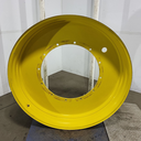 10"W x 54"D, John Deere Yellow 12-Hole Stub Disc , -3.38" Offset