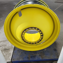 23"W x 38"D, John Deere Yellow 20-Hole Dolly Dual , -16.38" Offset