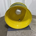23"W x 38"D, John Deere Yellow 20-Hole Dolly Dual , -16.38" Offset
