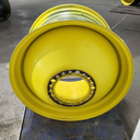 23"W x 38"D, John Deere Yellow 20-Hole Dolly Dual , -16.38" Offset
