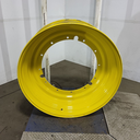 16"W x 46"D, John Deere Yellow 12-Hole Stub Disc , -3.38" Offset