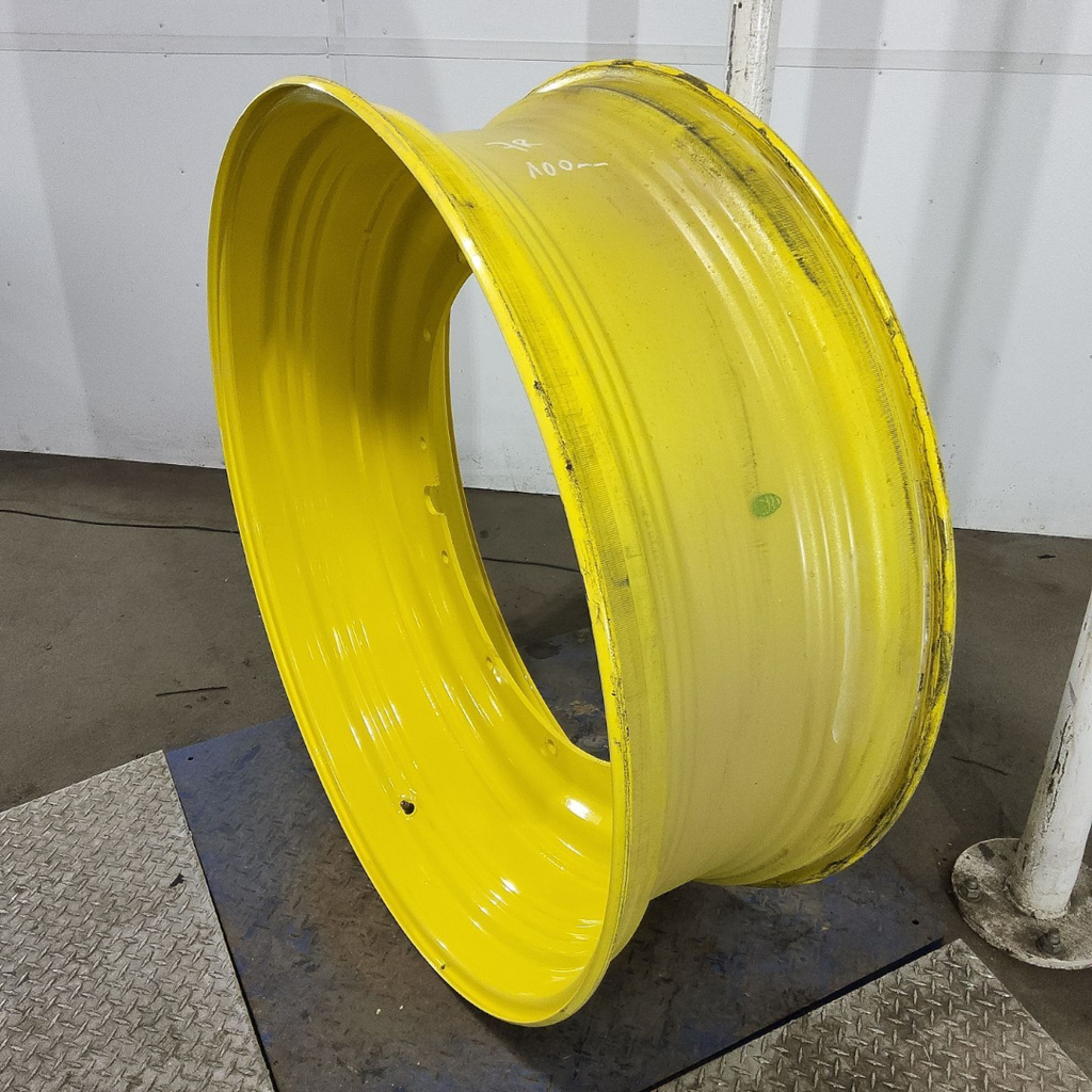 16"W x 46"D, John Deere Yellow 12-Hole Stub Disc , -3.38" Offset