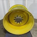 27"W x 38"D, John Deere Yellow 10-Hole Formed Plate , 2.62" Offset