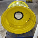 27"W x 38"D, John Deere Yellow 10-Hole Formed Plate , 2.62" Offset