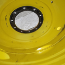 27"W x 38"D, John Deere Yellow 10-Hole Formed Plate , 2.62" Offset
