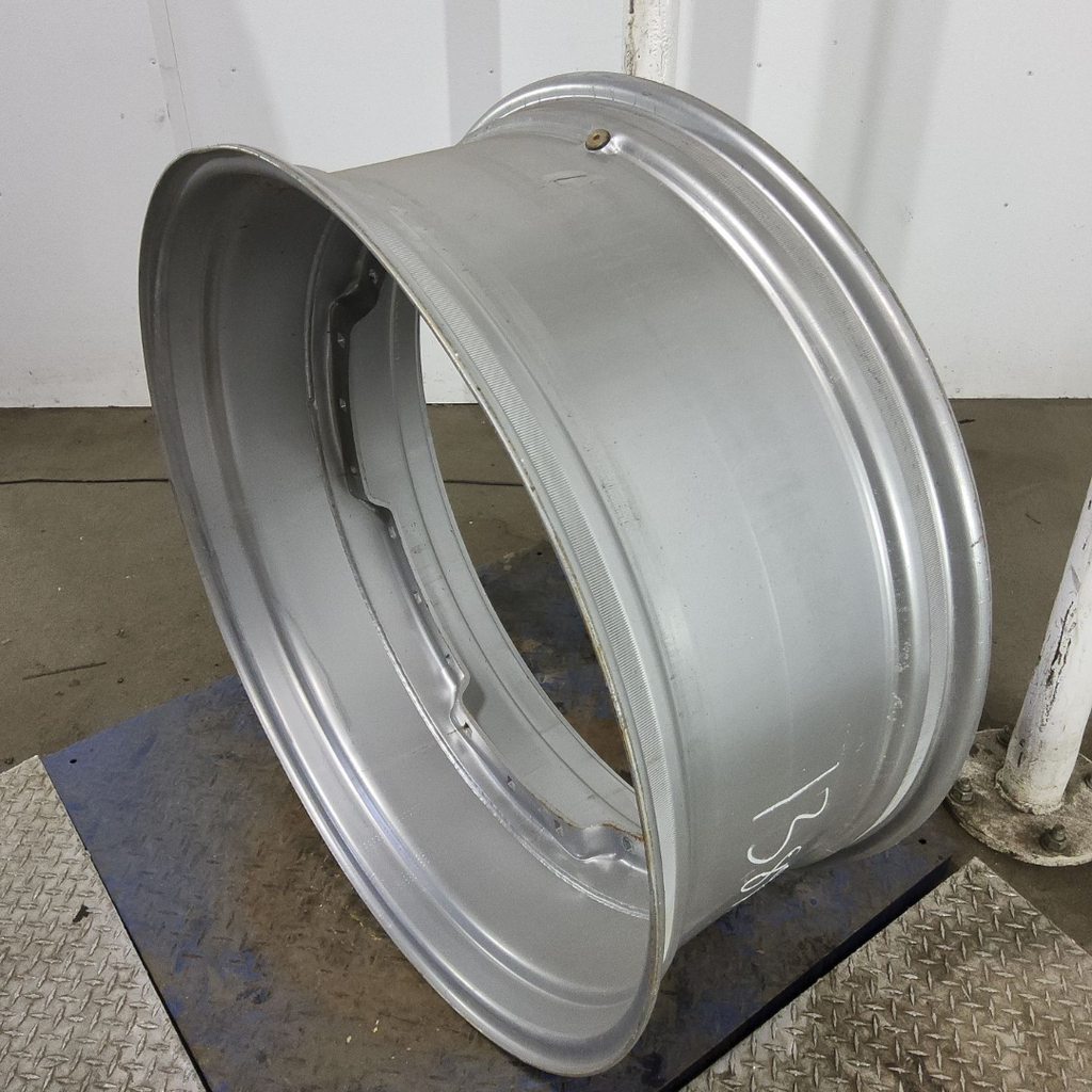 15"W x 38"D, Case IH Silver Mist 12-Hole Waffle Wheel (Groups of 2 Bolts)