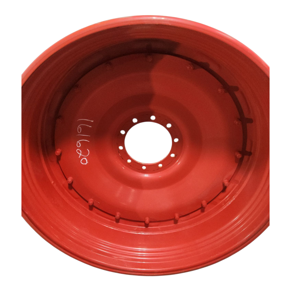 10-Hole Stub Disc Center for 46"-54" Rim, Fendt/Agco Red