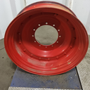 11"W x 38"D, Fendt/Agco Red 16-Hole Stub Disc , 2.25" Offset