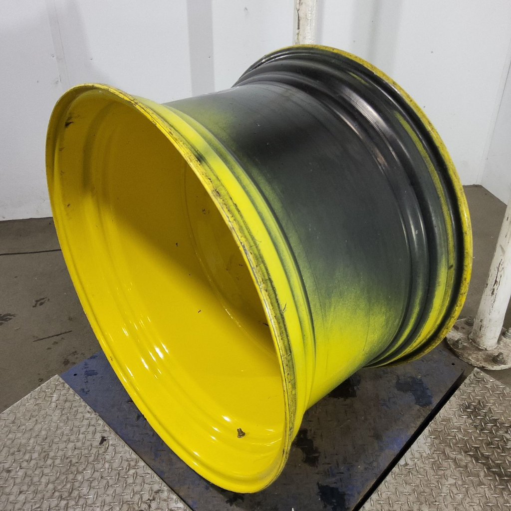 23"W x 38"D, John Deere Yellow 20-Hole Dolly Dual , 16.38" Offset
