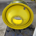 23"W x 38"D, John Deere Yellow 20-Hole Dolly Dual , 16.38" Offset