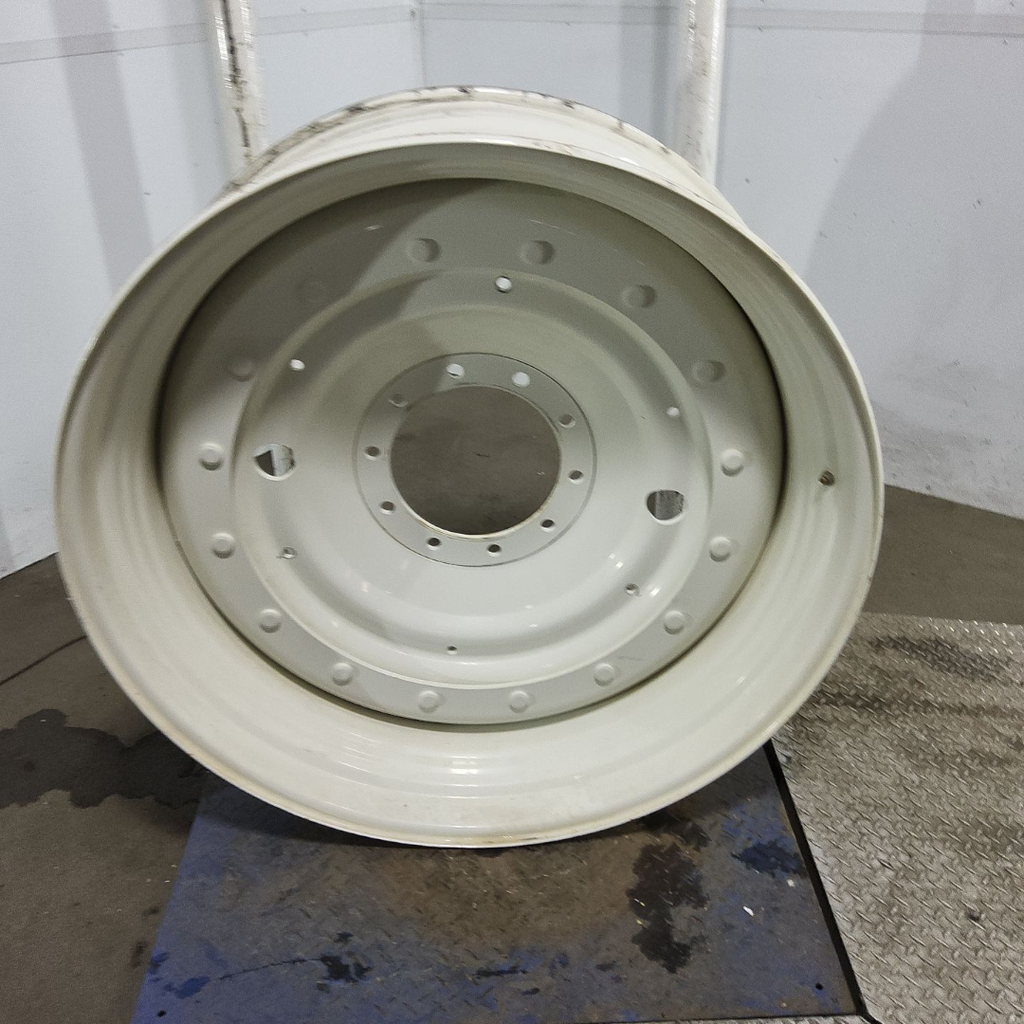 16"W x 42"D, New Holland White 16-Hole Stub Disc , 1.88" Offset