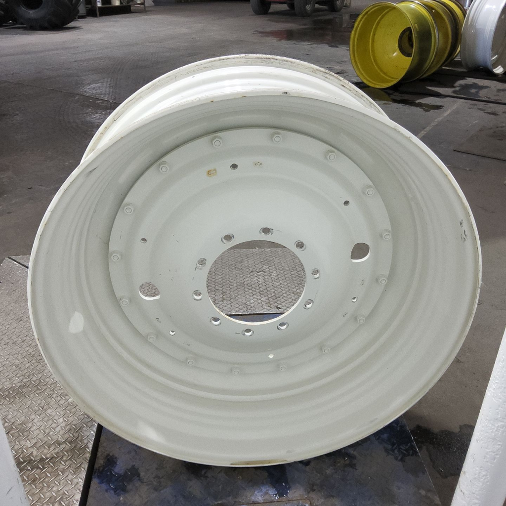 16"W x 42"D, New Holland White 16-Hole Stub Disc , 1.88" Offset