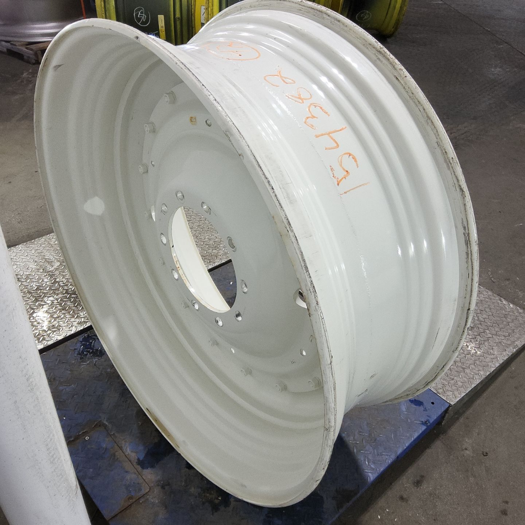 16"W x 42"D, New Holland White 16-Hole Stub Disc , 1.88" Offset