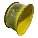 18"W x 38"D, John Deere Yellow 10-Hole Dolly Dual , -15.38" Offset