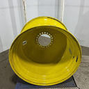 23"W x 38"D, John Deere Yellow 20-Hole Dolly Dual , -16.62" Offset