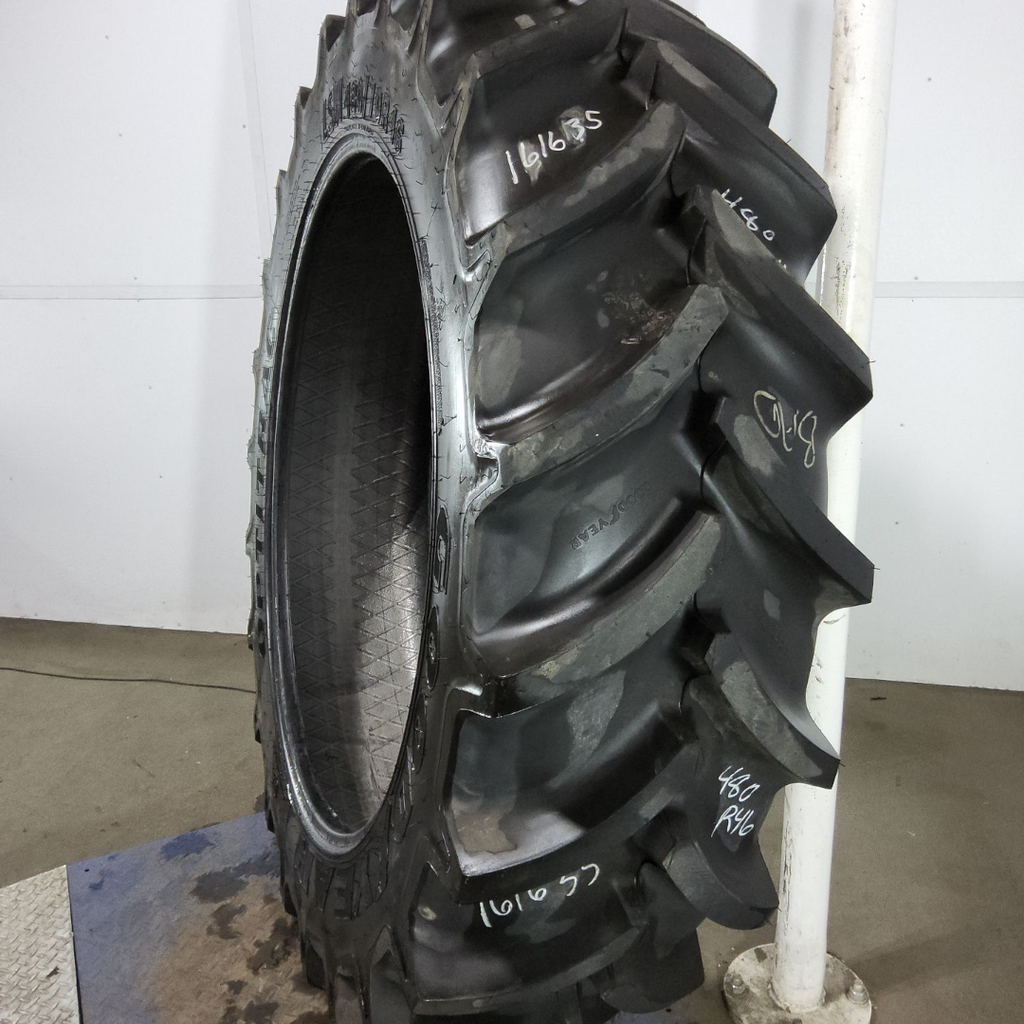 LSW480/70R46 Goodyear Farm Optitrac R-1W 160D 99%
