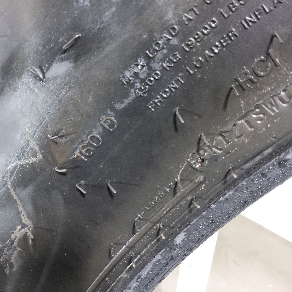 LSW480/70R46 Goodyear Farm Optitrac R-1W 160D 99%
