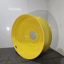 16"W x 46"D, John Deere Yellow 10-Hole Formed Plate , -6.75" Offset