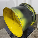 27"W x 38"D, John Deere Yellow 12-Hole Stub Disc , -0.38" Offset