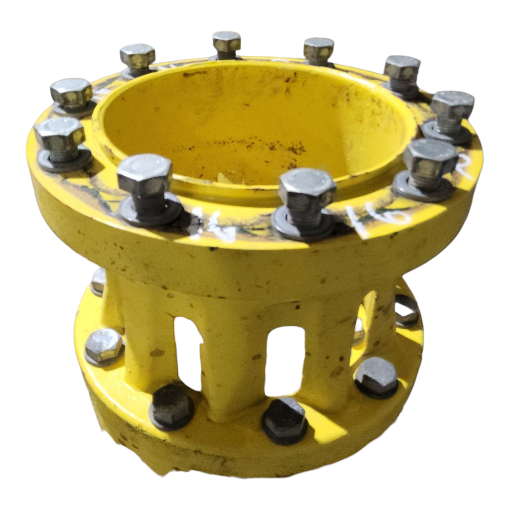 10 to 10-Hole 10"L Hub Extension, John Deere Yellow
