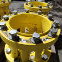 10 to 10-Hole 10"L Hub Extension, John Deere Yellow