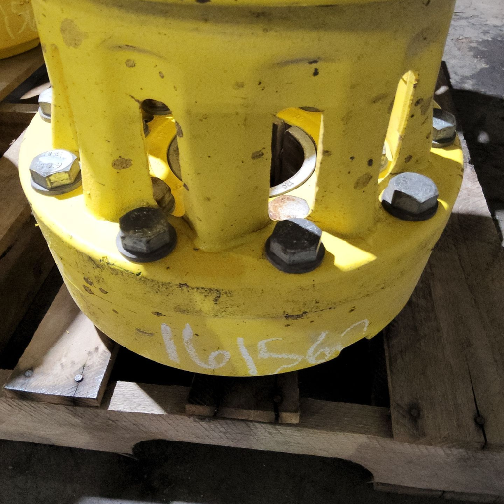 10-Hole Wedg-Lok OE Style, 4.72" (120.02mm) axle, John Deere Yellow