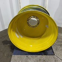 23"W x 38"D, John Deere Yellow 20-Hole Dolly Dual , -16.38" Offset